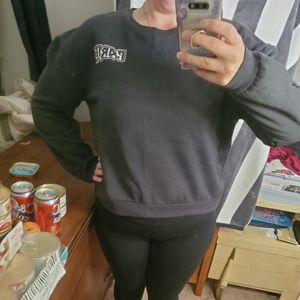 Paris Cropped Sweatshirt